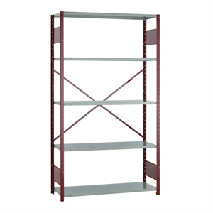 Industrial Mini-Racking 96x24x87 Rousseau SRD5206S 3 Levels With Steel  Decking, Industrial Shelving, Parts Shelving, Warehouse Shelving, Steel  Shelving, Metal Storage Shelving, 10 56 13, 10 56 00